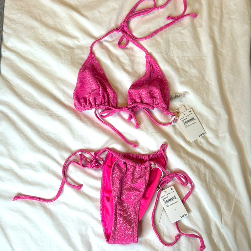 BRAND NEW W/ TAGS - GOOD AMERICAN BIKINI